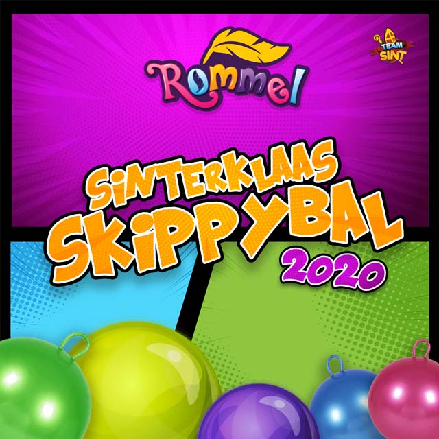 Hit single Sinterklaas Skippybal 2020 van Rommelpiet